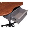 Omnimed Adjustable Kidney Laptop Cart and Stand With Med Drawer 350315_350320